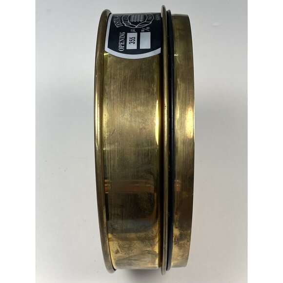 SANPO Brass Standard Full TESTING-SIEVE #355 355U 250mm Diameter I.S.O Tokyo - Picture 4 of 7